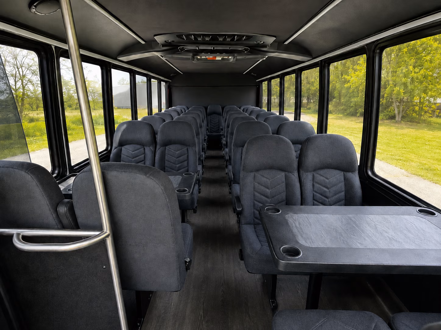 south fulton 18 passenger minibus interior