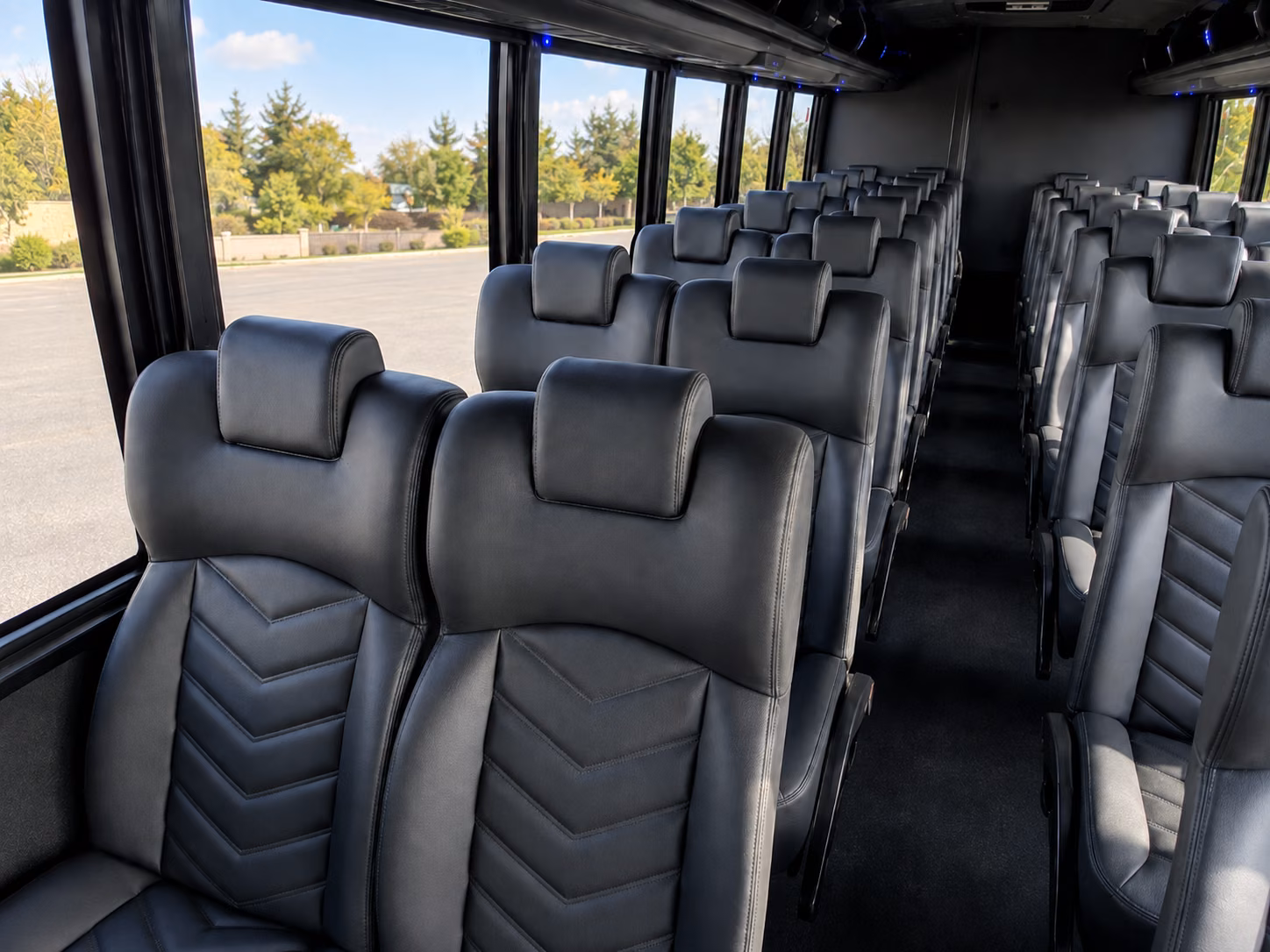 south fulton 20 passenger minibus inside