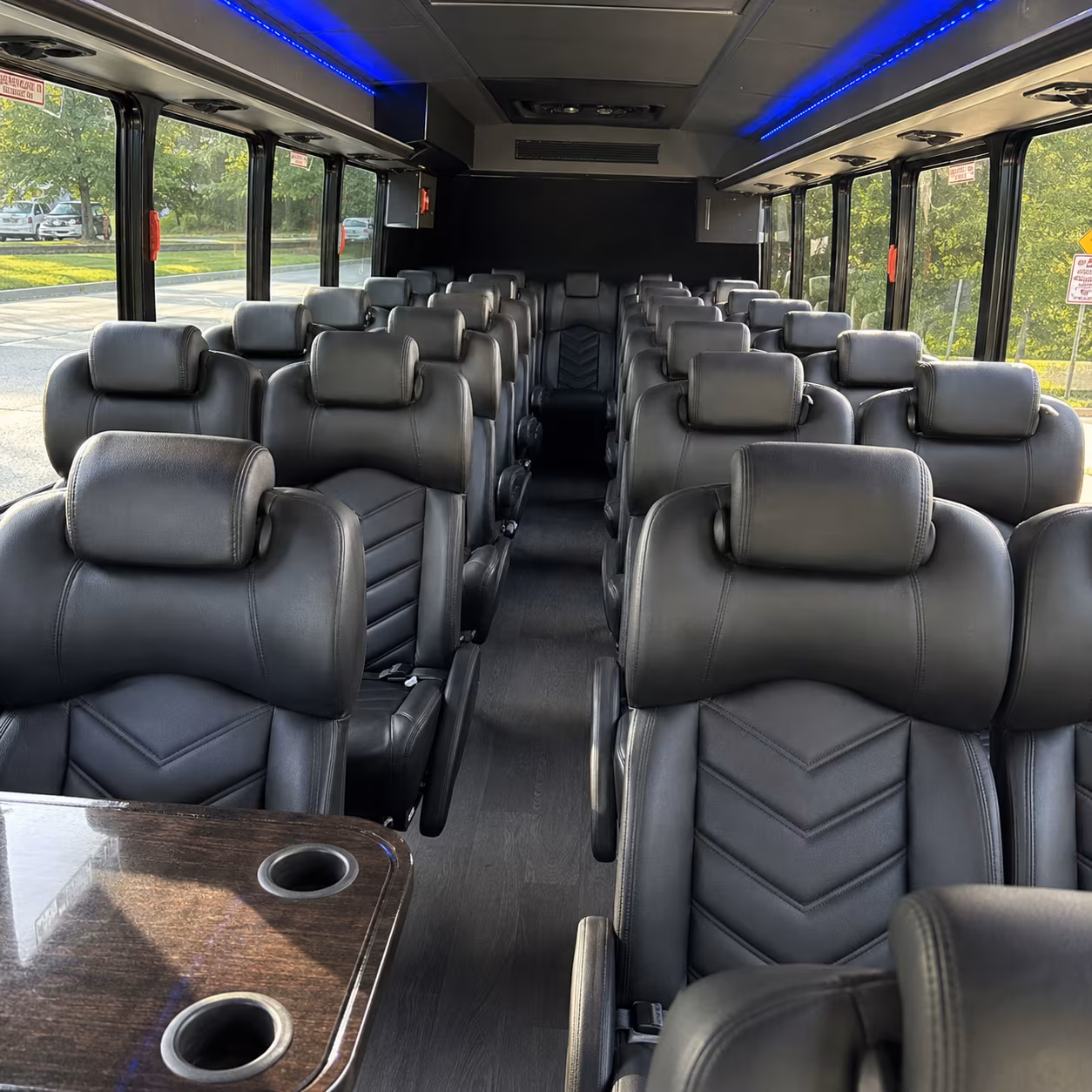 south fulton 30 passenger minibus inside