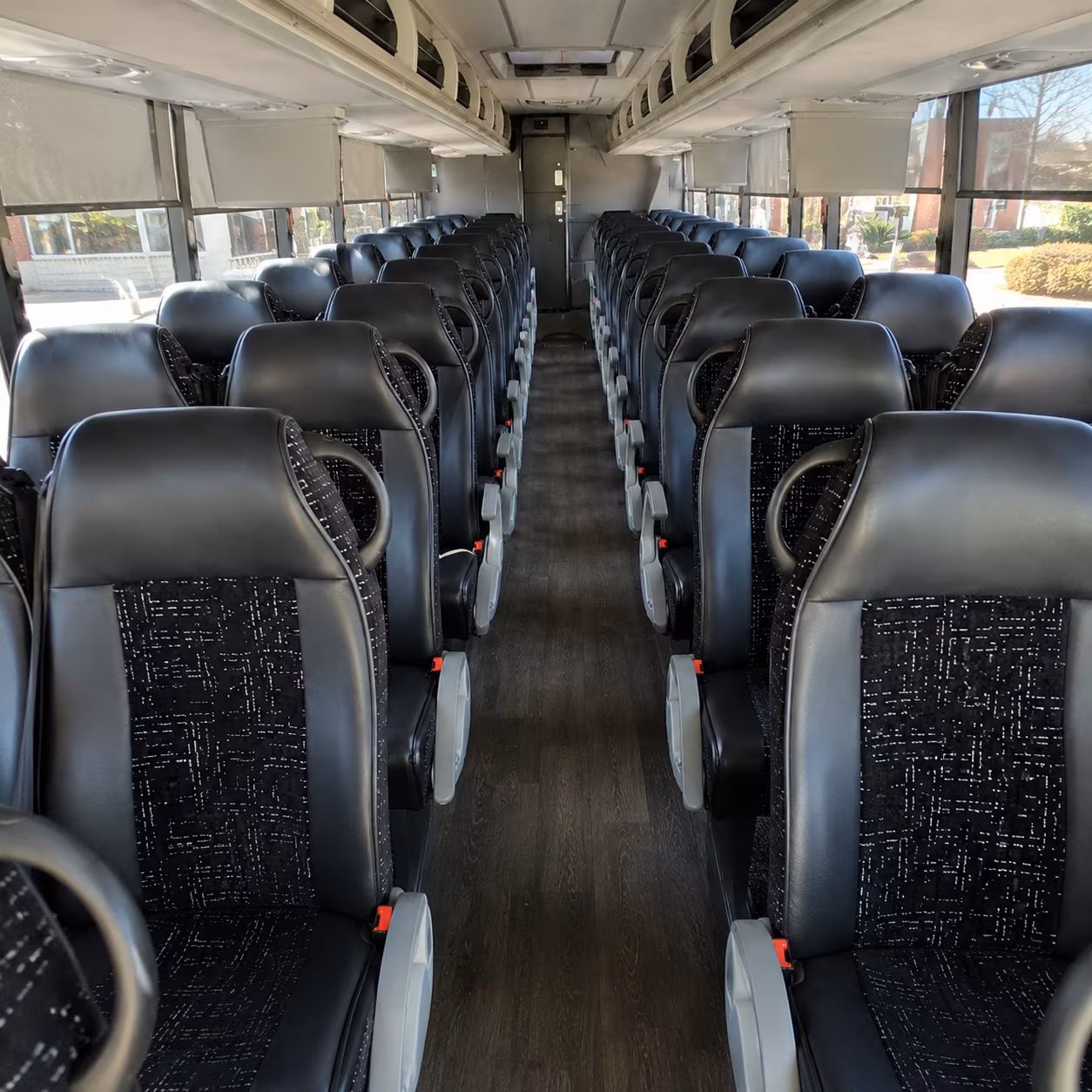 south fulton 54 passenger charter bus inside