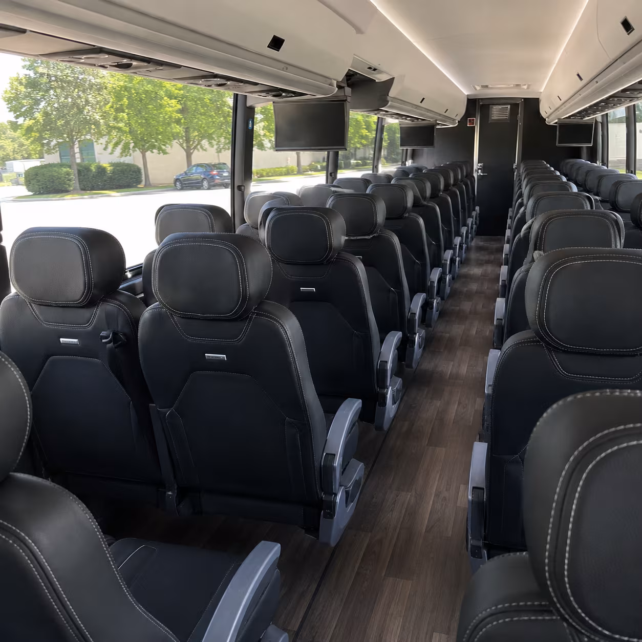 south fulton charter bus inside