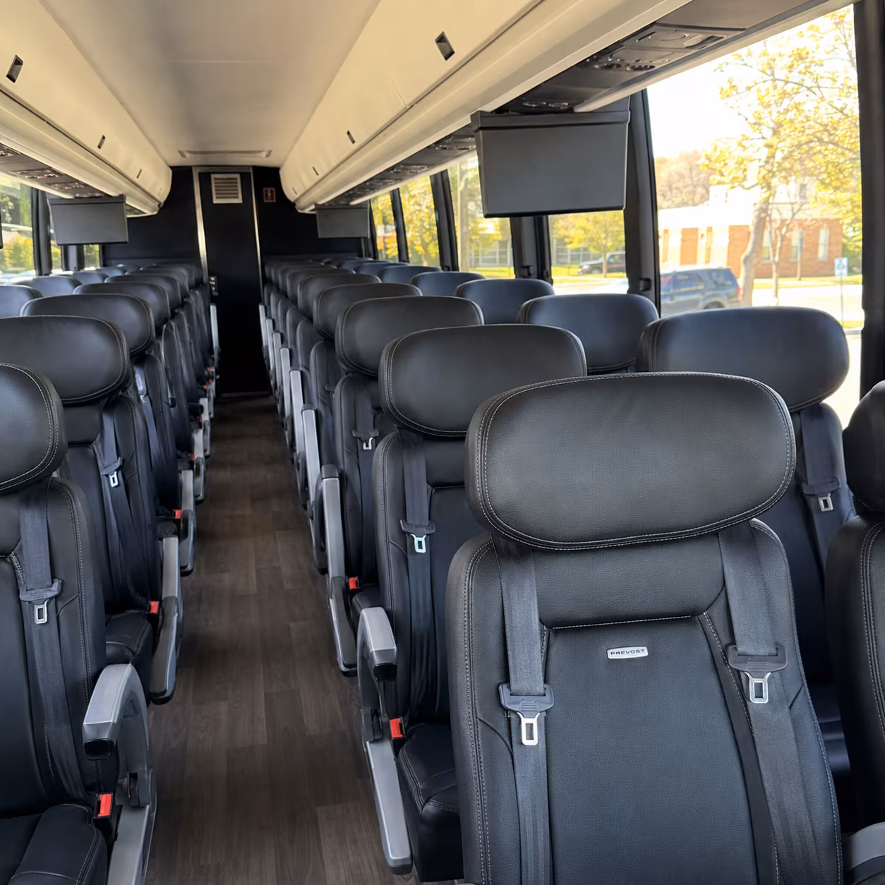 south fulton charter bus interior