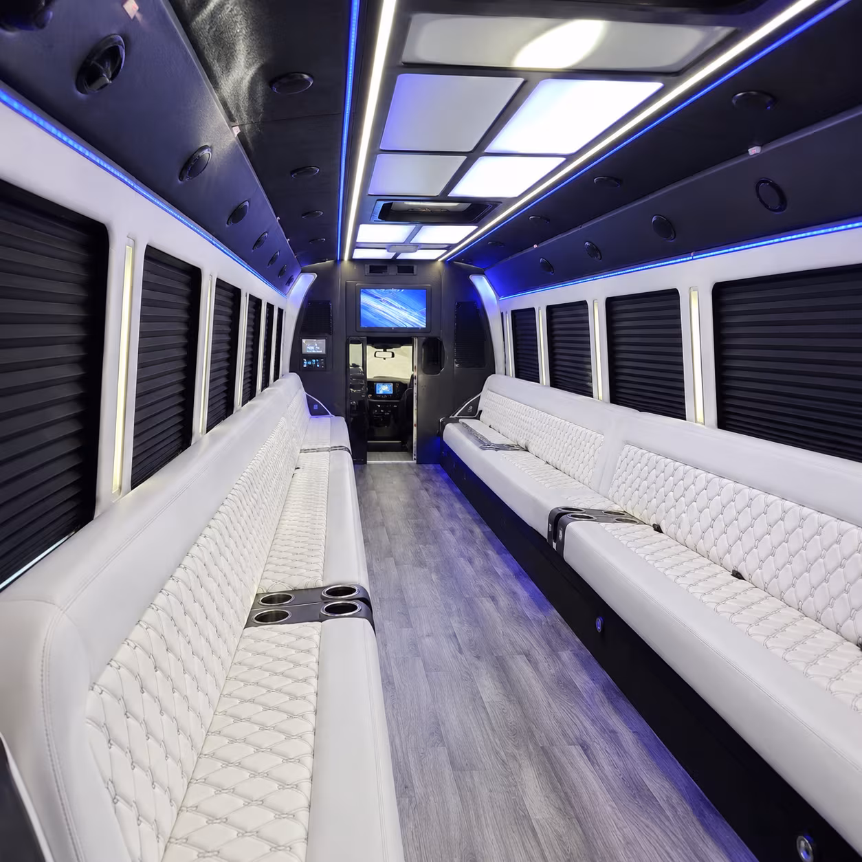 south fulton party bus inside