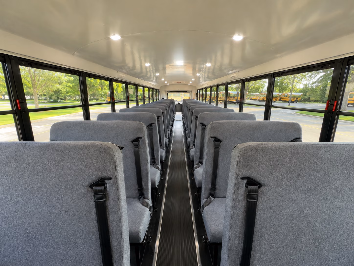 south fulton school bus inside